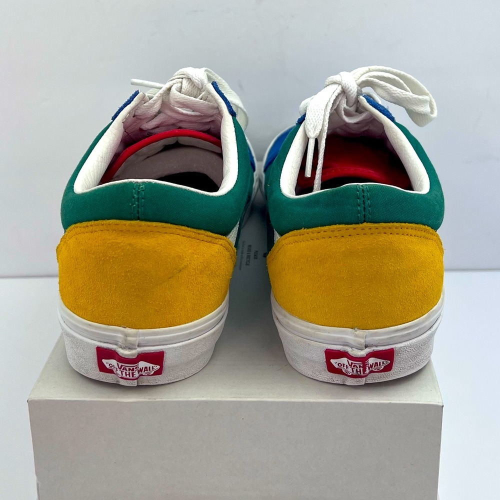 VANS OLD SKOOL LOW TOP YACHT CLUB COLOR BLOCK SHOES, MENS 10.5 WOMEN’S 12 - Picture 5 of 16